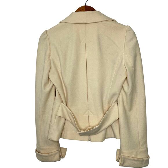 Vintage Diane von Furstenberg Blazer Cream size 8‎ - Picture 2 of 16